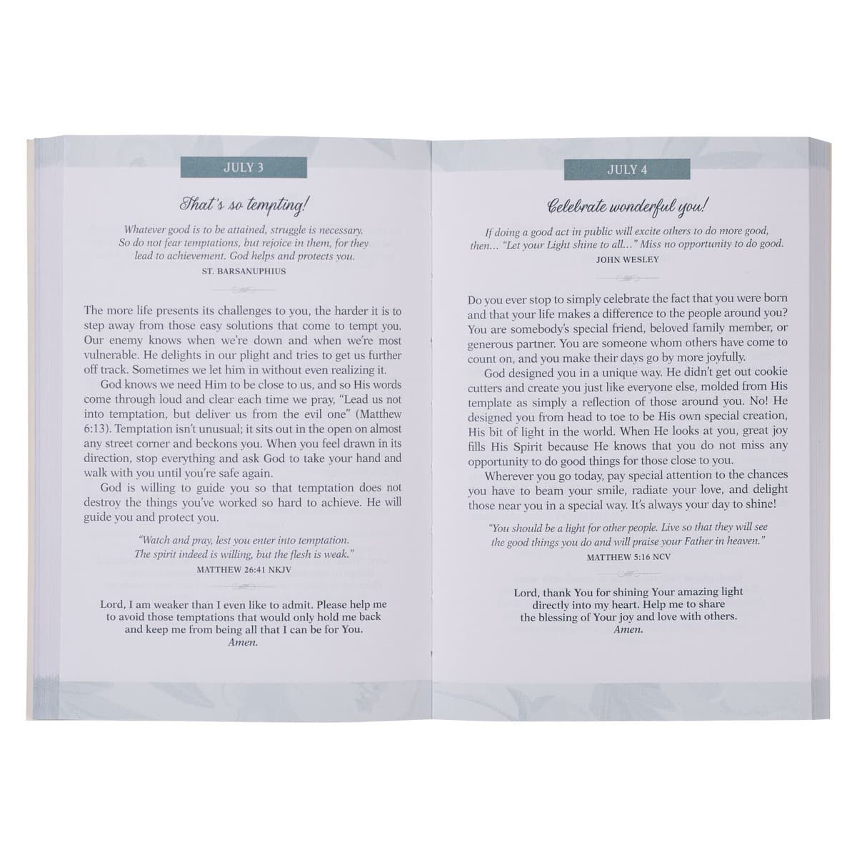 DEVOTIONAL YOU ARE BLESSED SOFTCOVER - 5