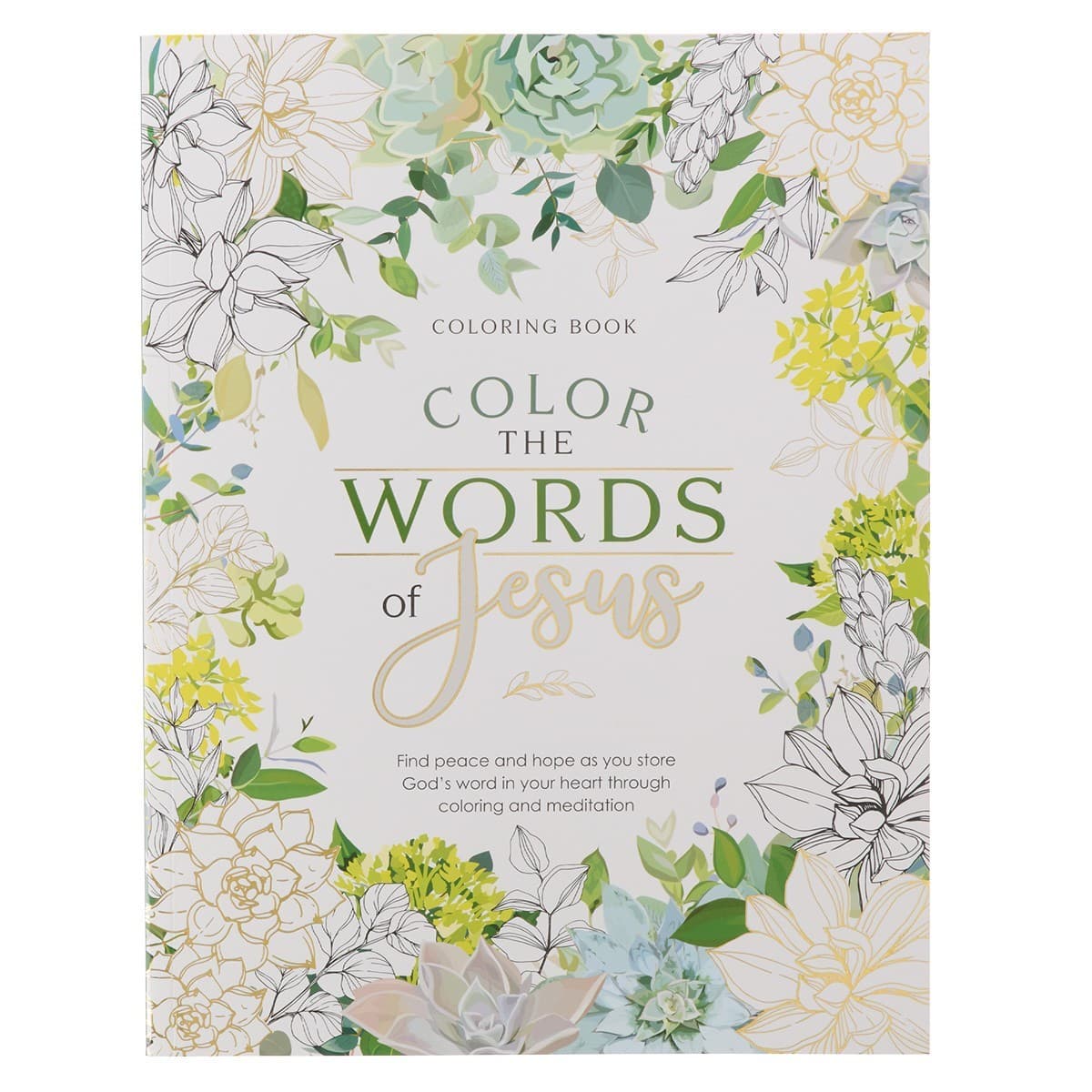 Coloring Book Color the Words of Jesus - 1