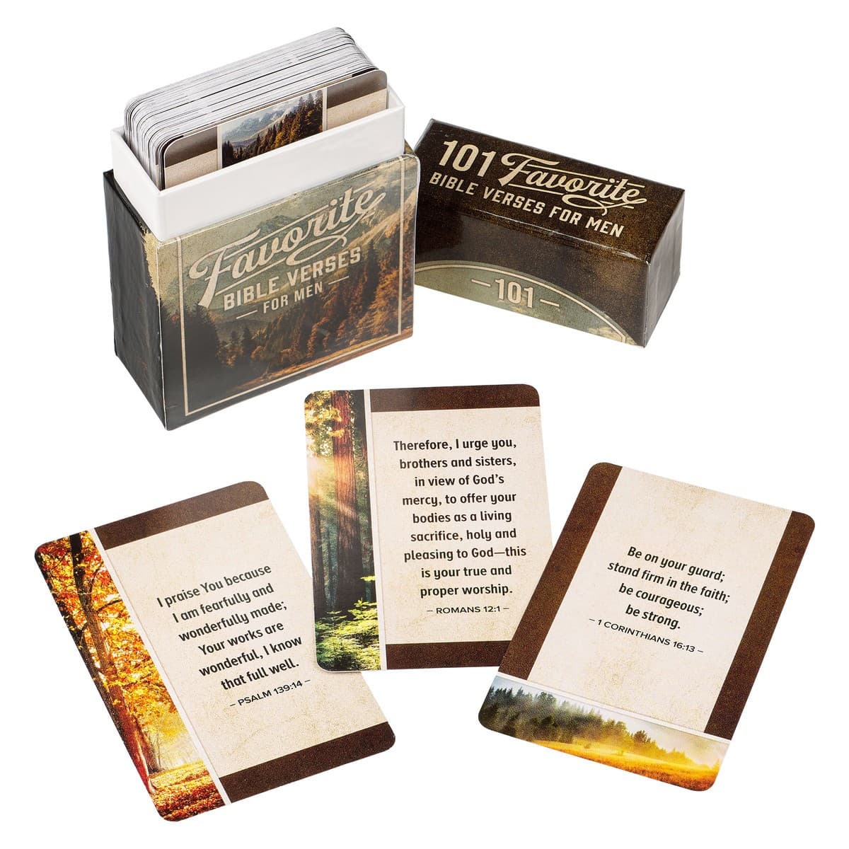 BOX OF BLESSINGS FAVORITE BIBLE VERSES FOR MEN - 4