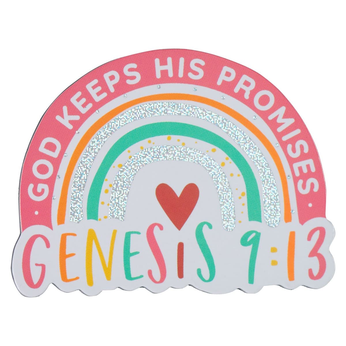 Magnet Rainbow God Keeps His Promises Gen 9:13 - 1
