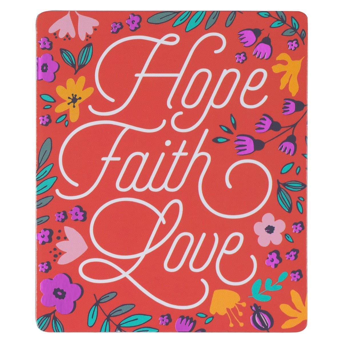 Magnet Floral Hope Faith Love - 1