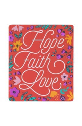 Magnet Floral Hope Faith Love thumbnail 1