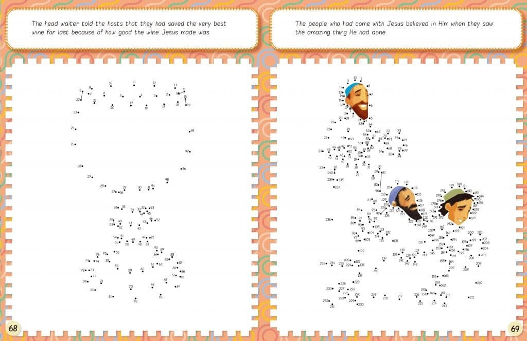 School Kids Dot to Dot Best Activity Bible - 4