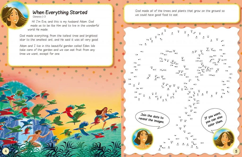 School Kids Dot to Dot Best Activity Bible - 5