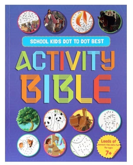 School Kids Dot to Dot Best Activity Bible - 1