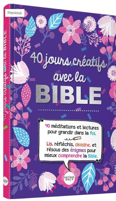 40 JOURS CREATIFS AVEC LA BIBLE SB5015 - 1