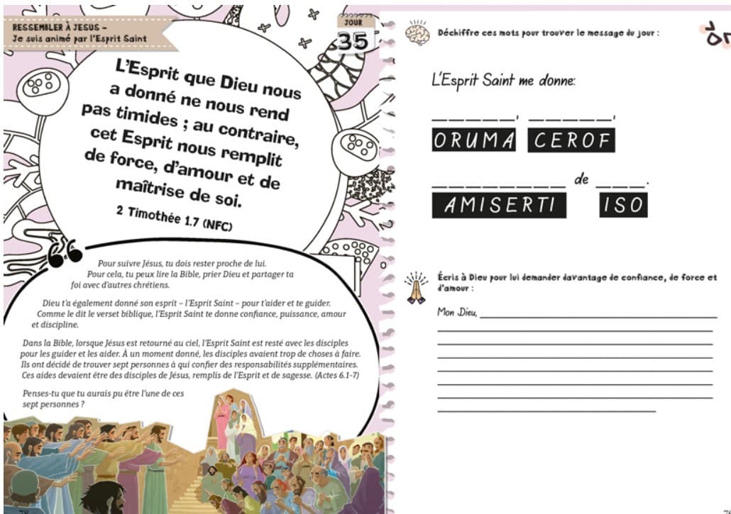 40 JOURS CREATIFS AVEC LA BIBLE SB5015 - 4