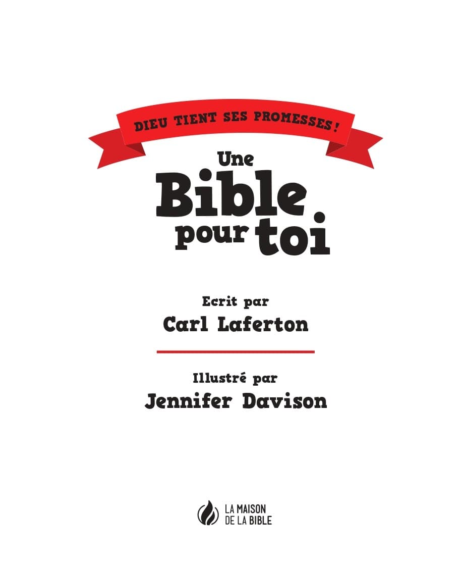 UNE BIBLE POUR TOI - 3