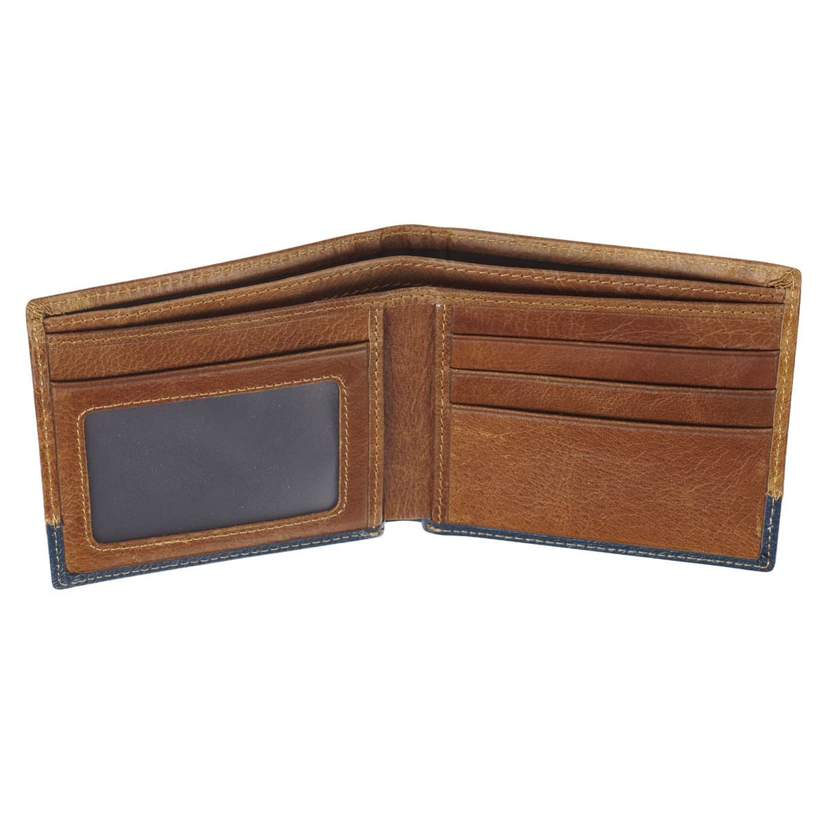 Wallet Leather Two-tone Be Strong & Couragous Josh 1:9 - 4