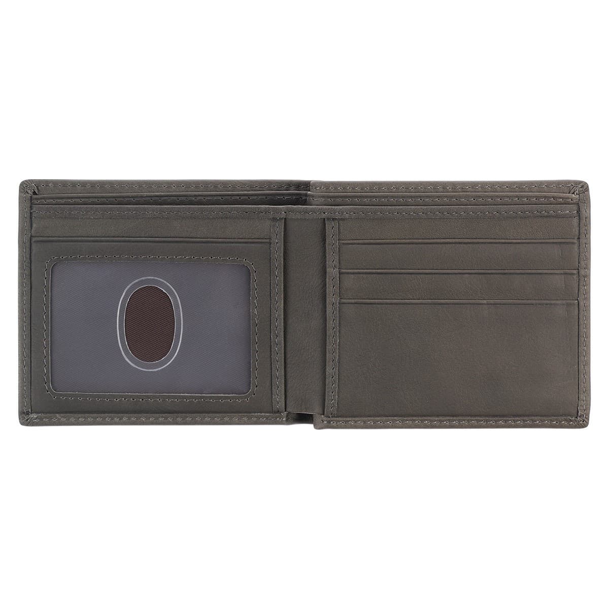WALLET LEATHER GRAY SALT OF THE EARTH BADGE - 3