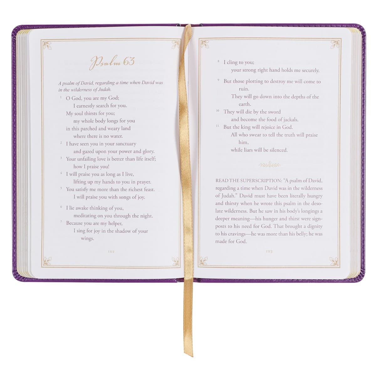 Devotional Praying the Psalms Faux Leather - 4