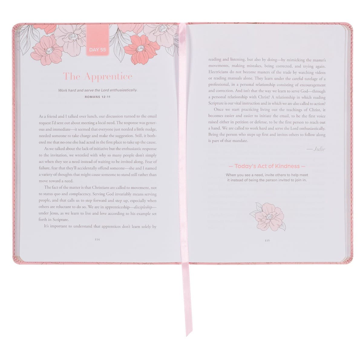 Devotional 100 Acts of Kindness Faux Leather - 4
