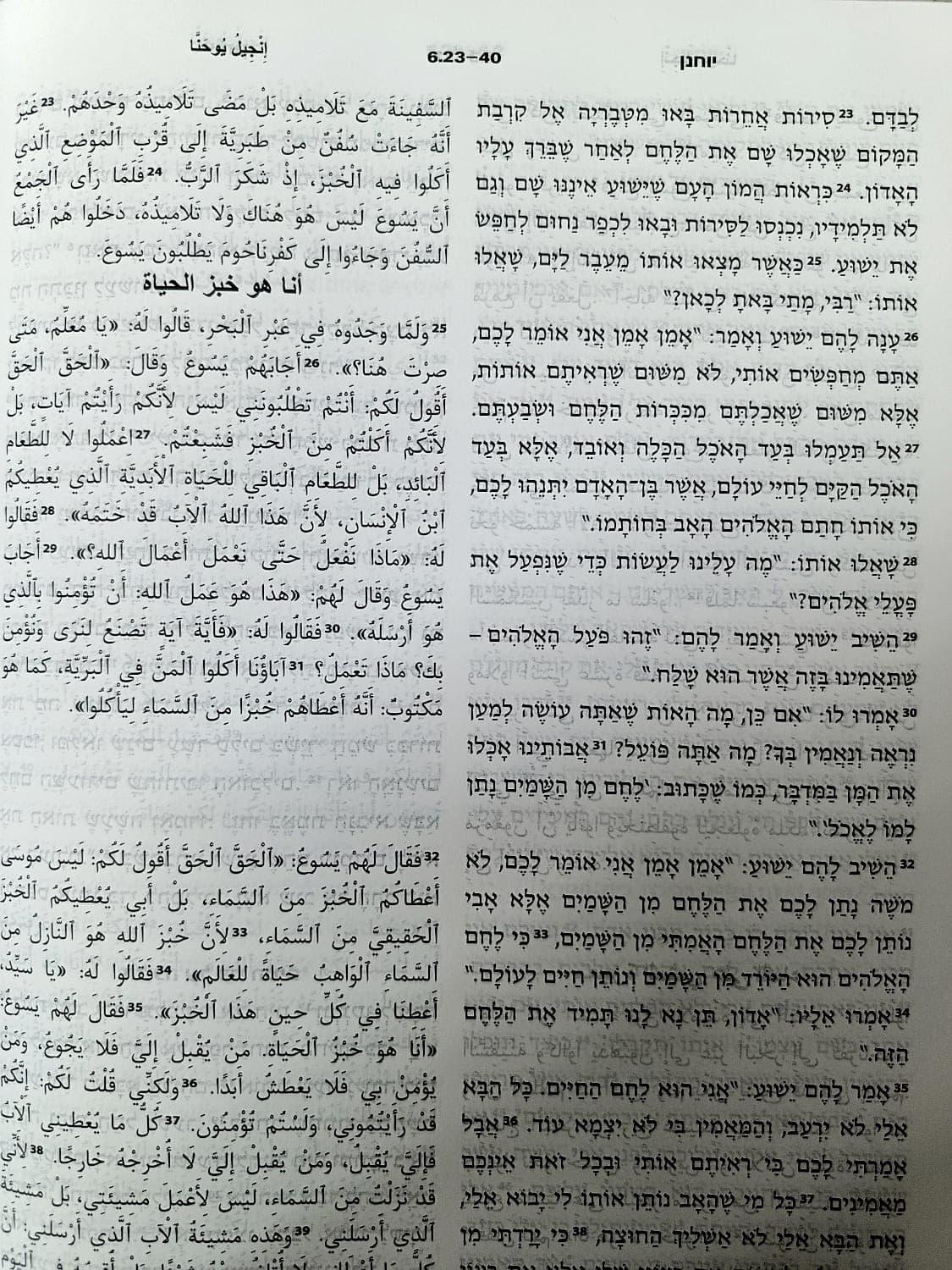 الكتاب المقدس عبري   عربي - 4
