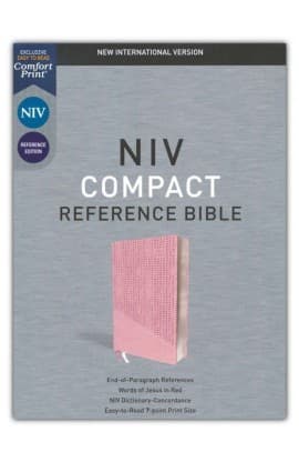 NIV Reference  Bible Compact PINK thumbnail 1