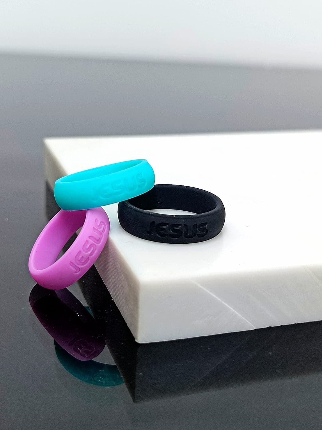 JESUS SILICONE RING - 1