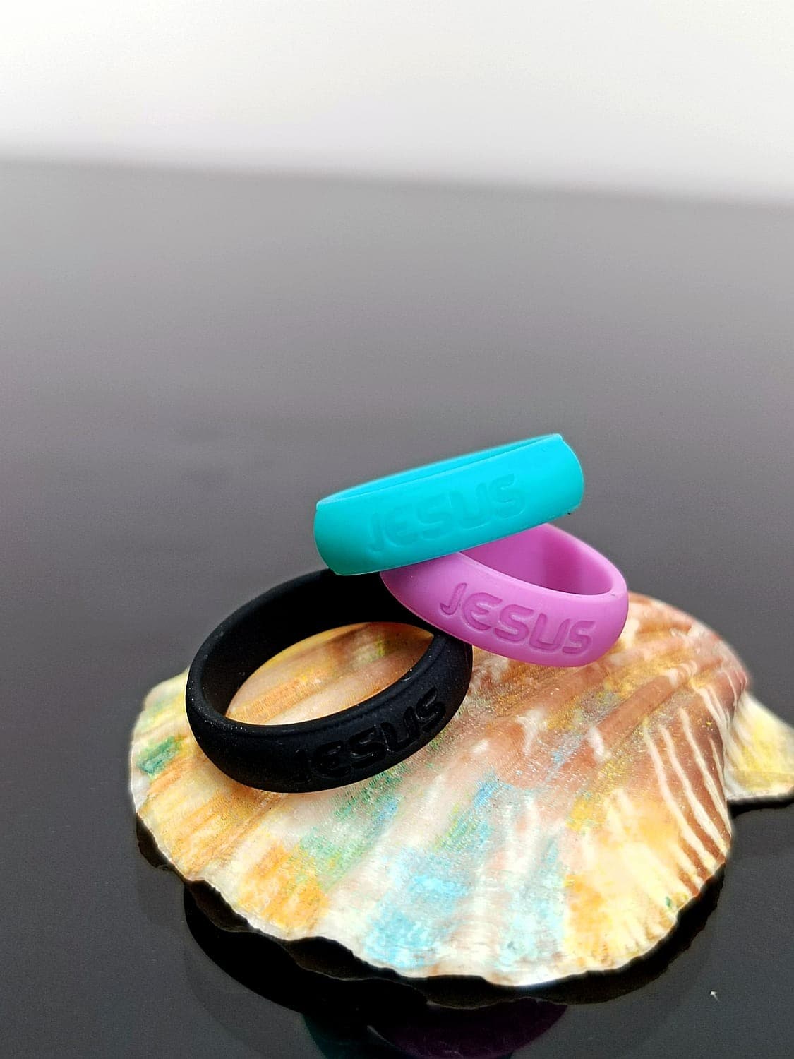 JESUS SILICONE RING - 4
