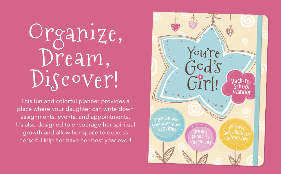 YOU'RE GOD'S GIRL BACK TO SCHOOL PLANNER - 2