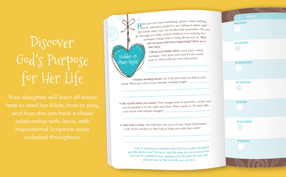 YOU'RE GOD'S GIRL BACK TO SCHOOL PLANNER - 4
