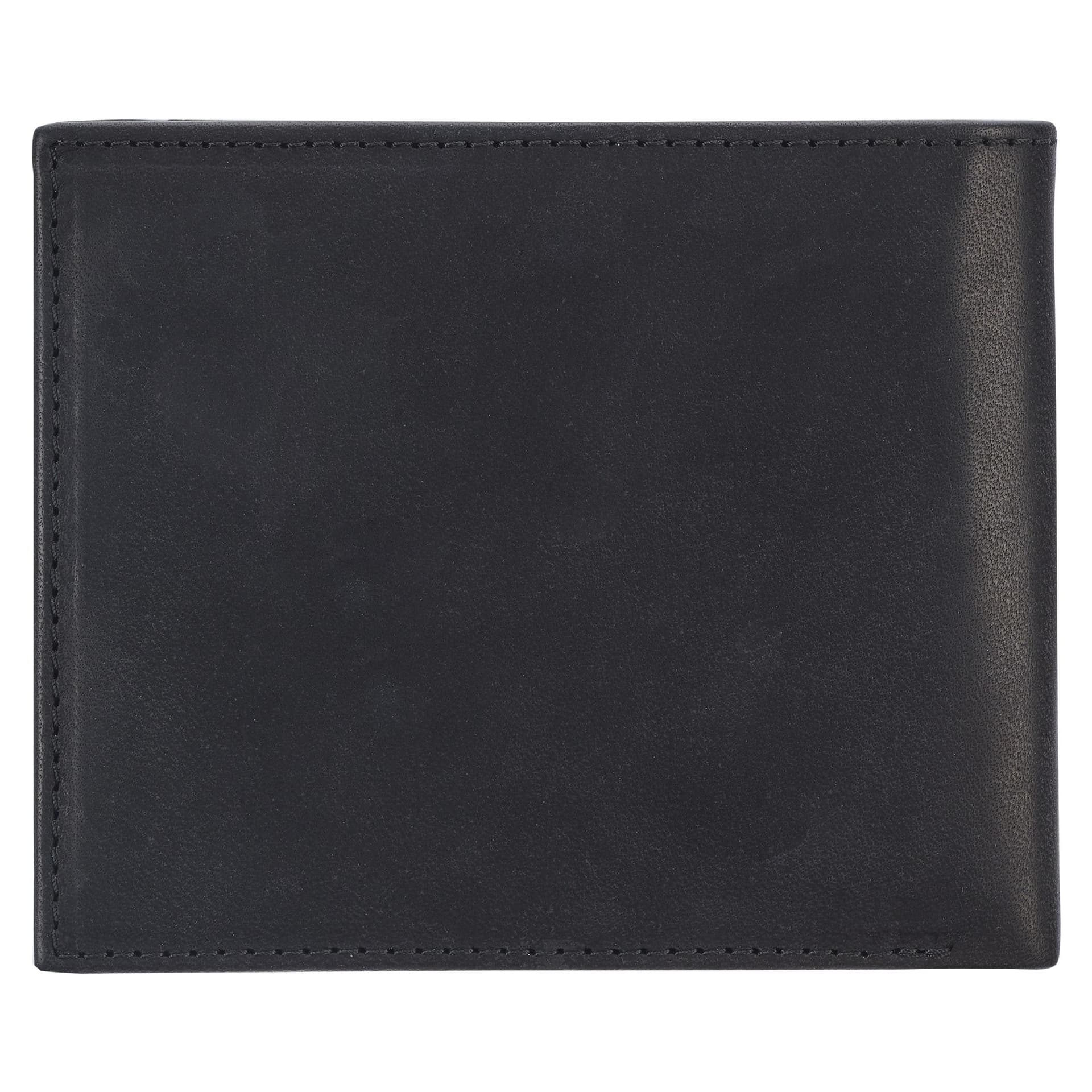WALLET LEATHER BLACK CROSS BADGE - 2