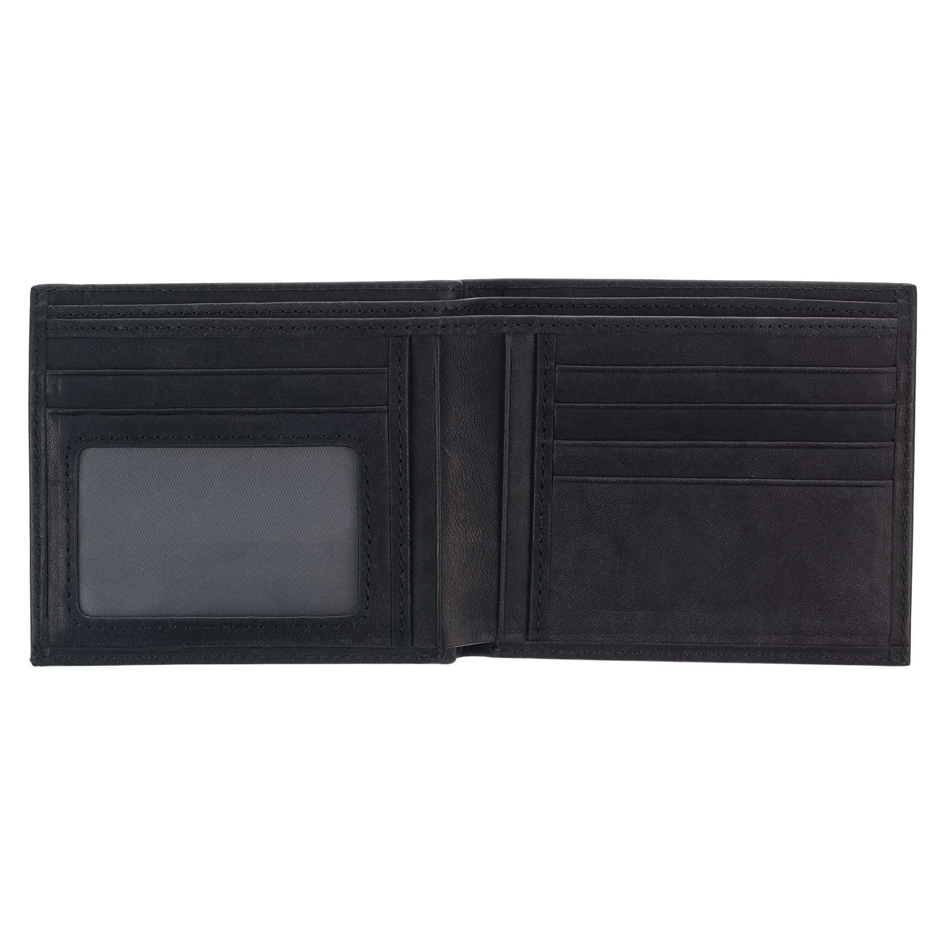 WALLET LEATHER BLACK CROSS BADGE - 3