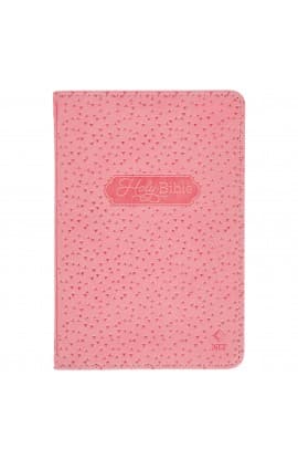 Bible NLT Infant New Testament Faux leather Pink thumbnail 1