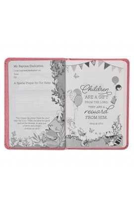 Bible NLT Infant New Testament Faux leather Pink thumbnail 6