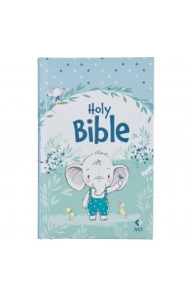 Bible NLT Infant Hardcover Blue thumbnail 1