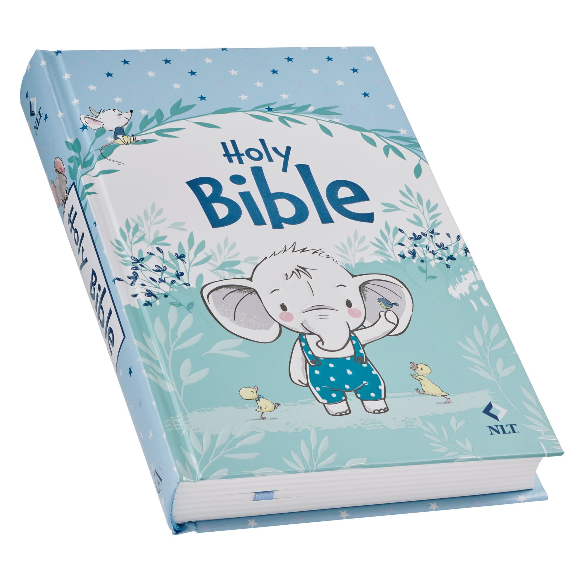 Bible NLT Infant Hardcover Blue - 3