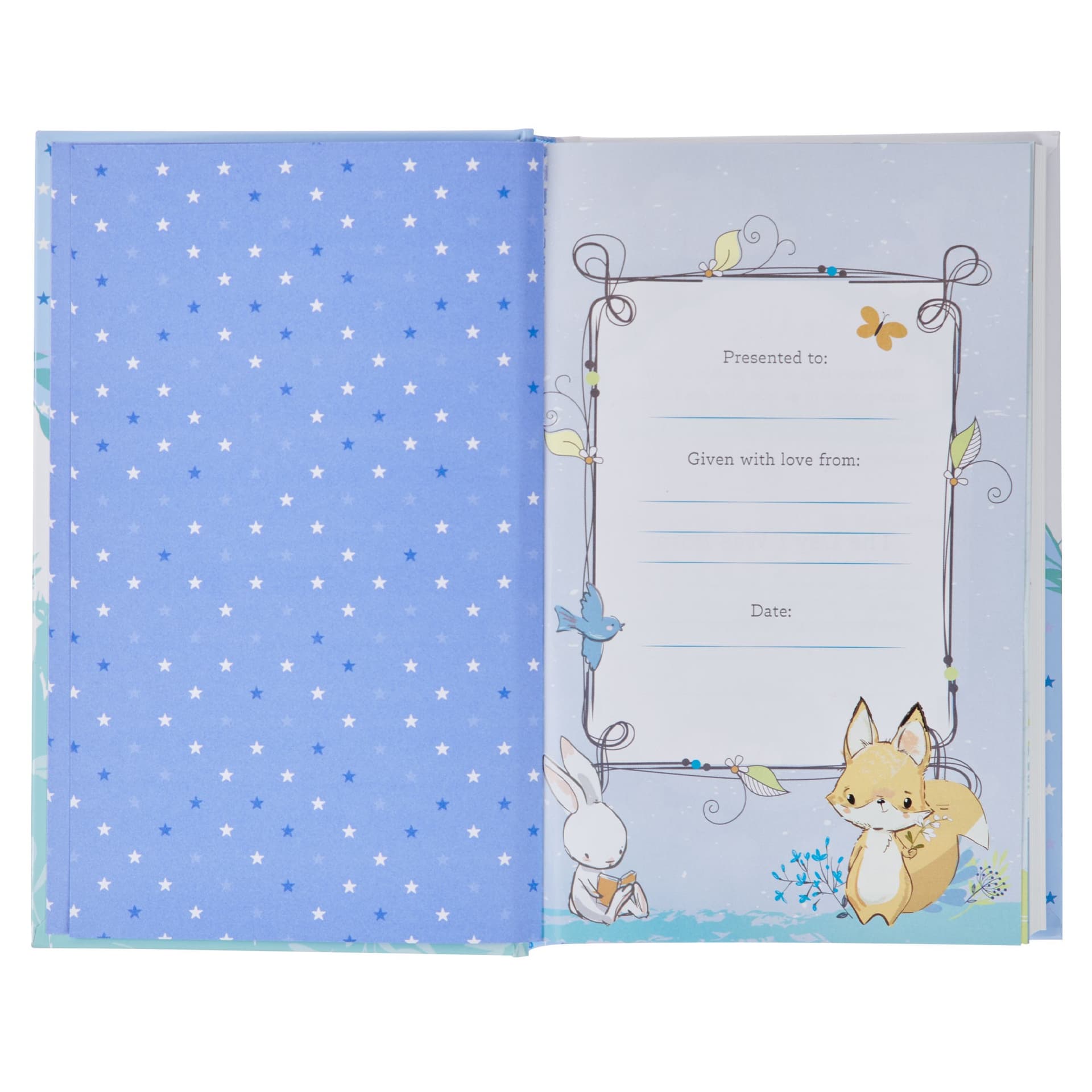 Bible NLT Infant Hardcover Blue - 4