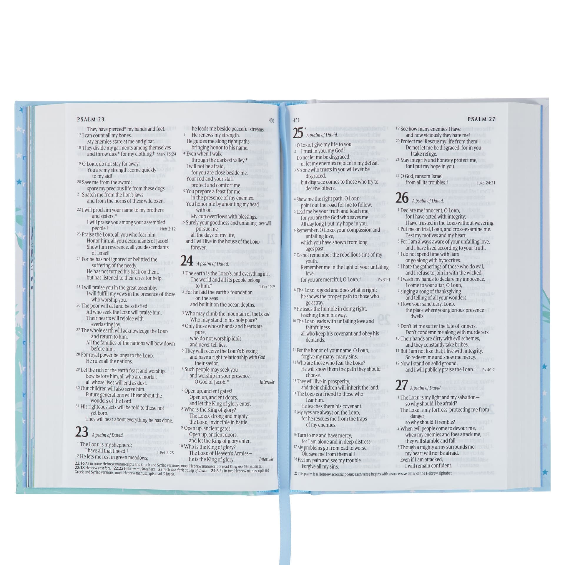 Bible NLT Infant Hardcover Blue - 5