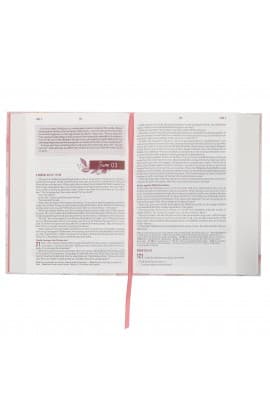 Devotional Bible NLT for Women Hardcover Pink thumbnail 4