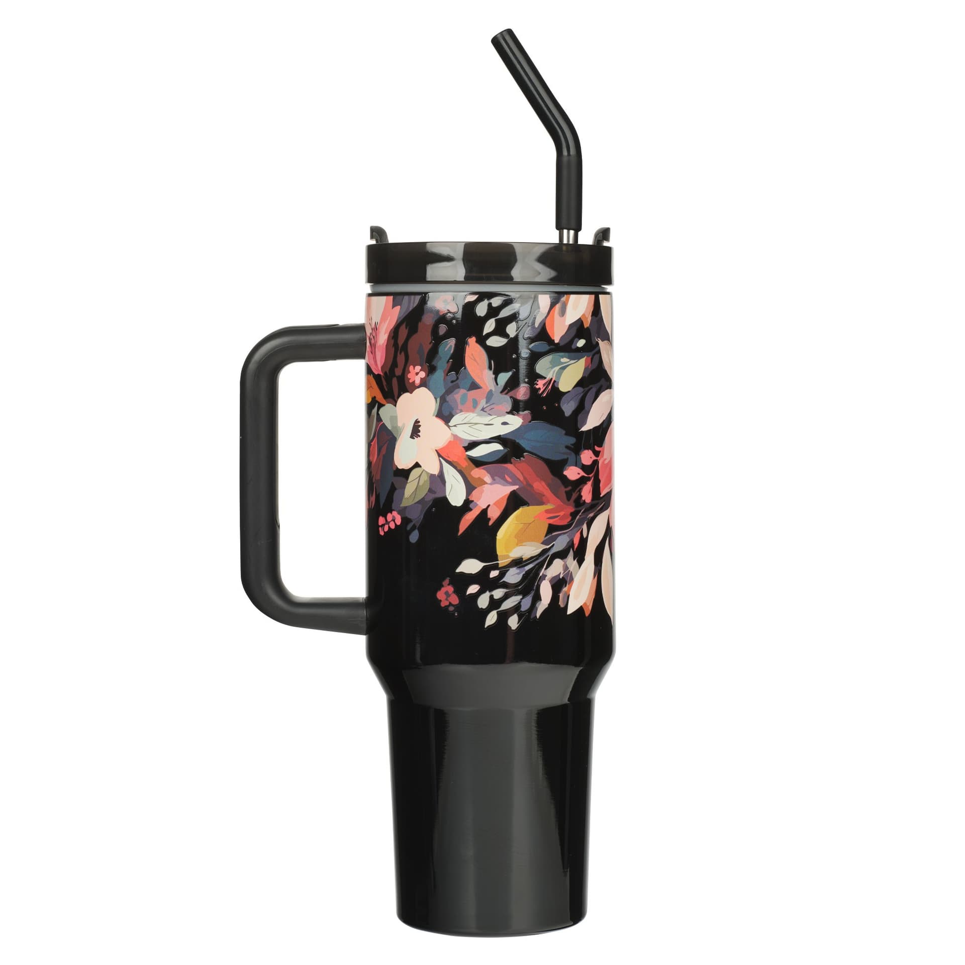 Tumbler w straw SS Black Jer 29:11 - 2