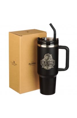 Tumbler w straw SS Black Eph 6:10 thumbnail 3