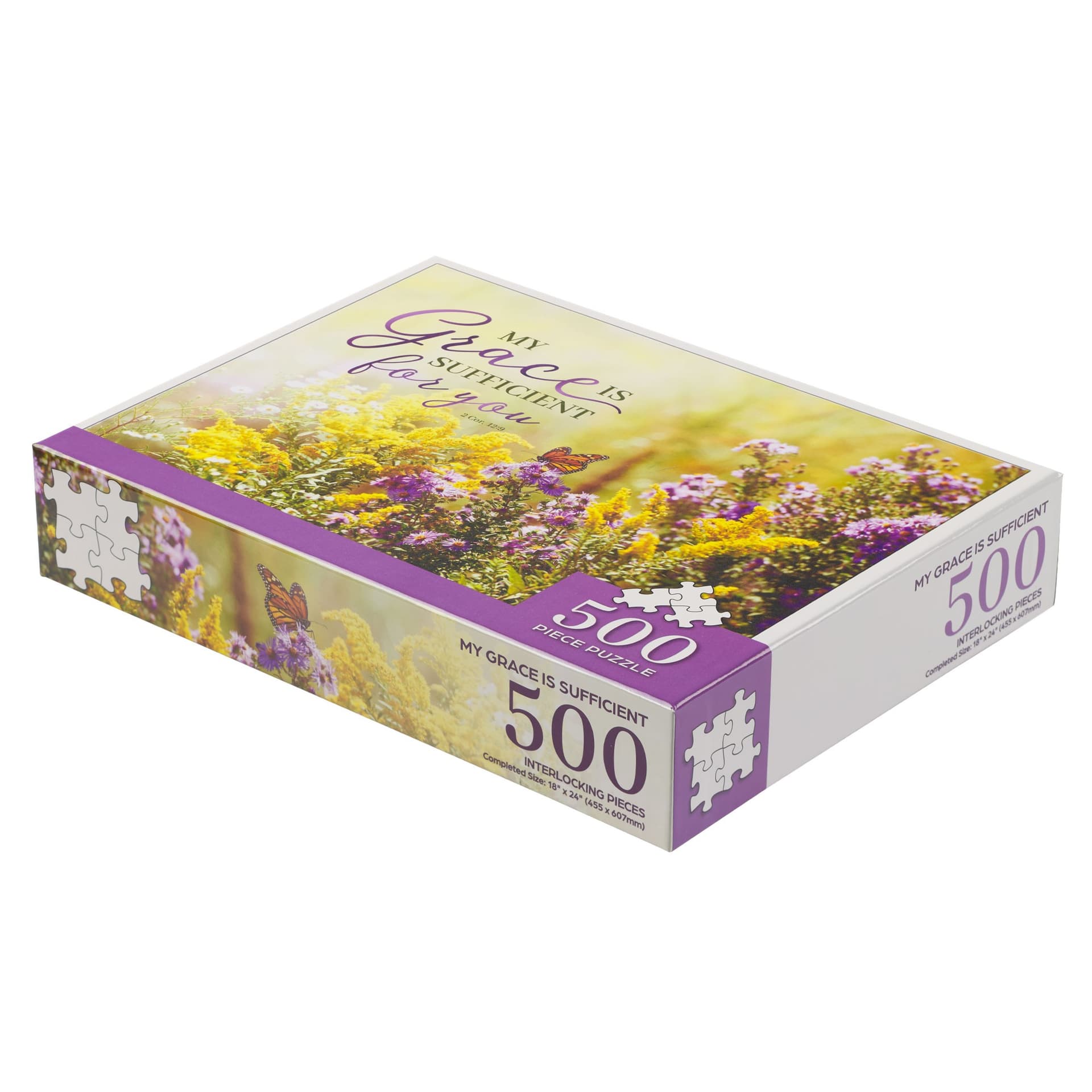 PUZZLE 500 PC MY GRACE 2 COR 12:9 - 2