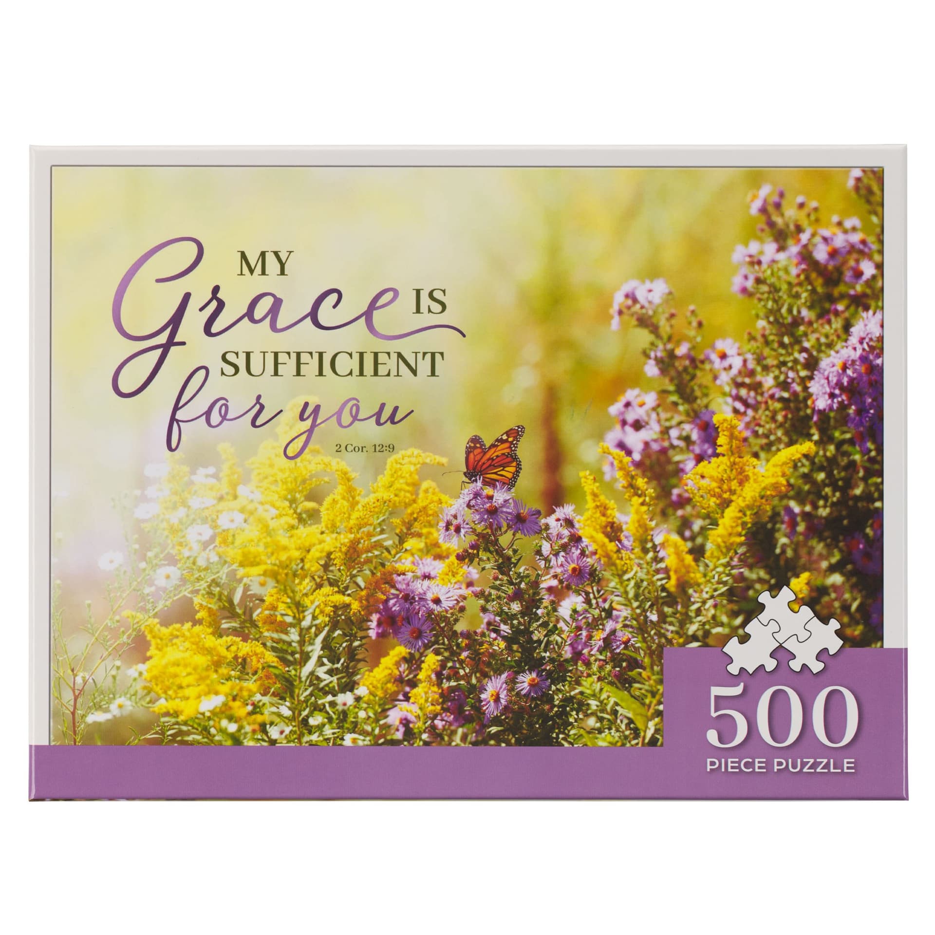 PUZZLE 500 PC MY GRACE 2 COR 12:9 - 3