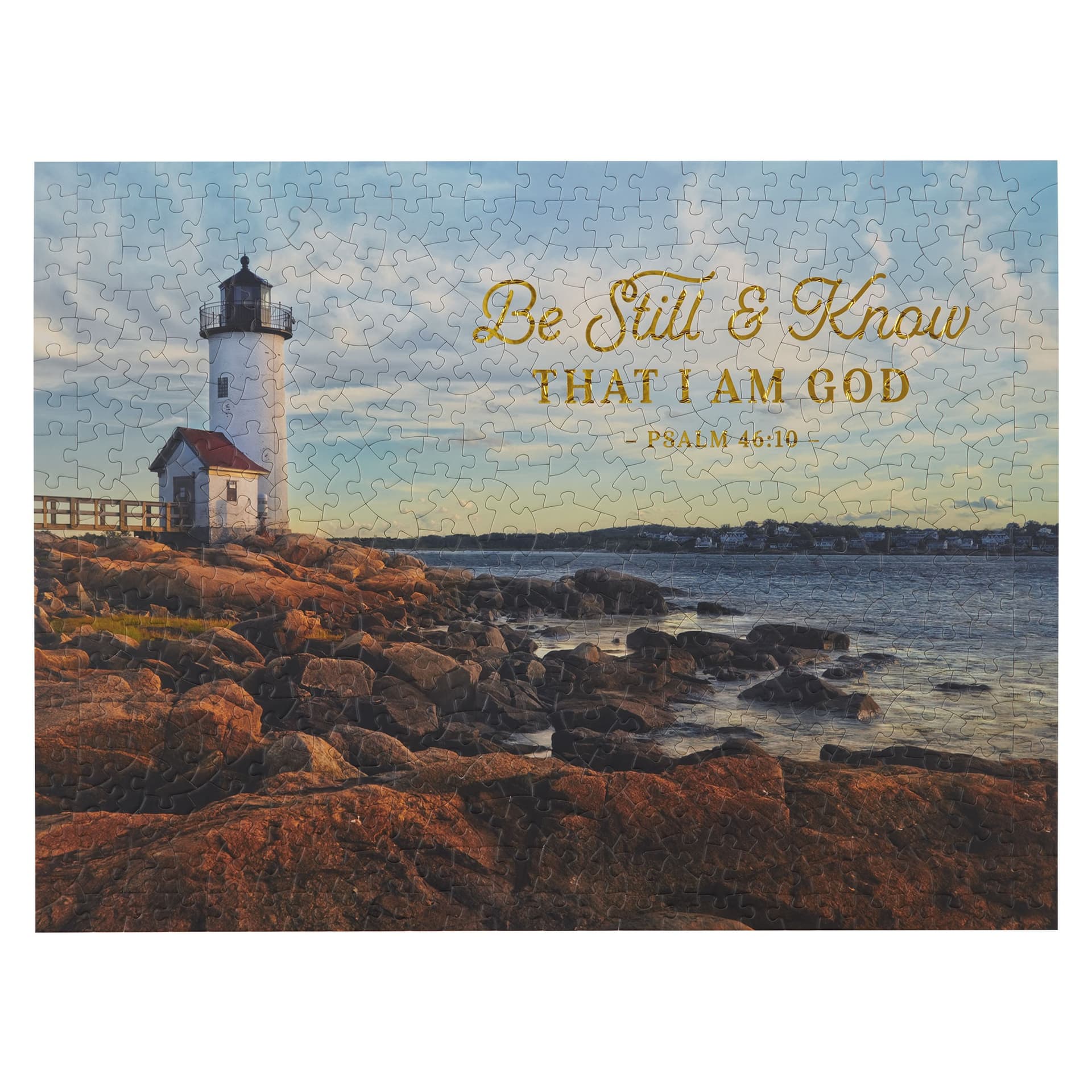 Puzzle 500 pc Be Still Ps 46:10 - 1