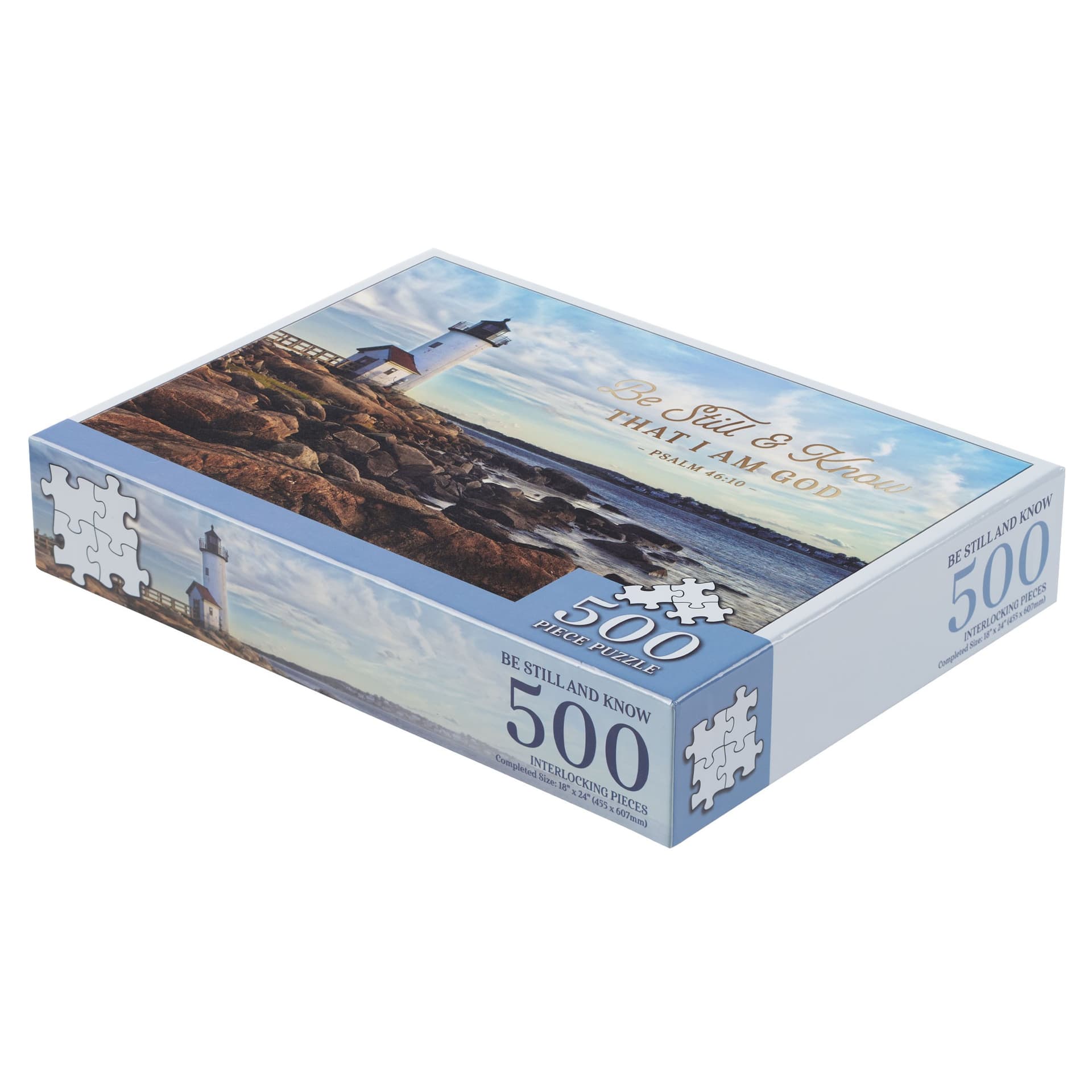 Puzzle 500 pc Be Still Ps 46:10 - 2