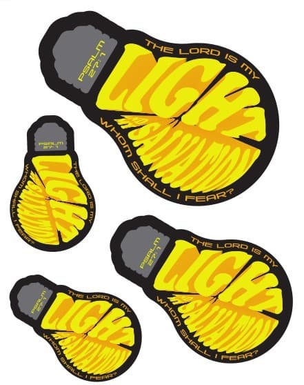 LIGHT UV 3D STICKER