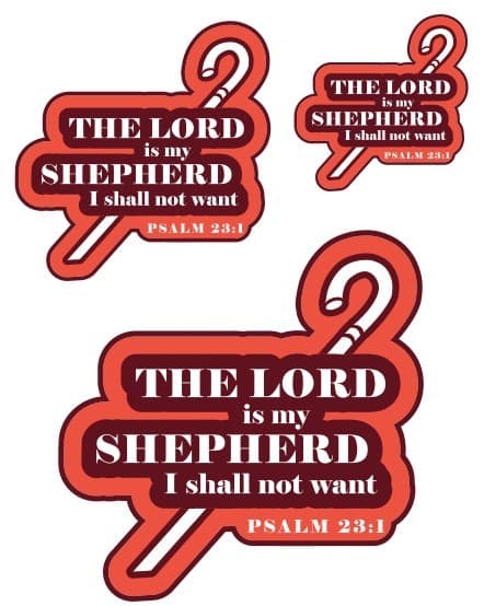 SHEPHERD UV 3D STICKER
