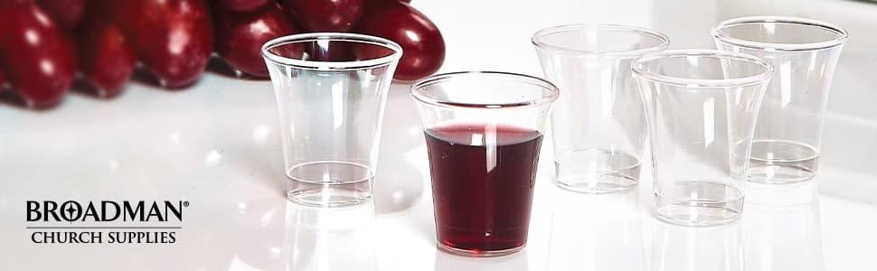 DISPOSABLE COMMUNION CUPS SET OF 50 - 5
