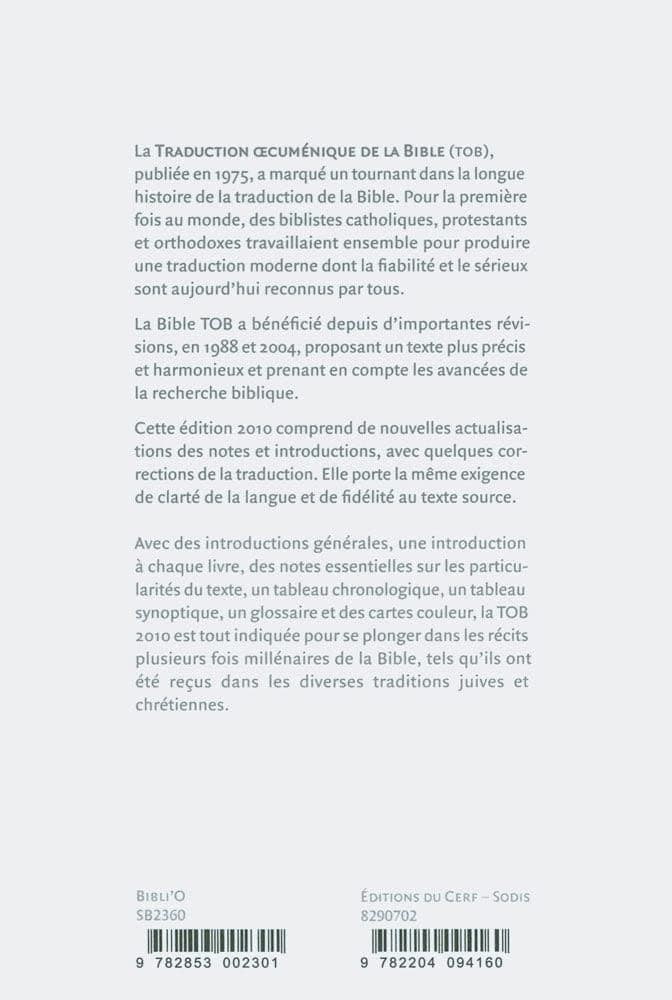 FRENCH NEW TESTAMENT SOFT COVER 2360 (TOB250) - 2