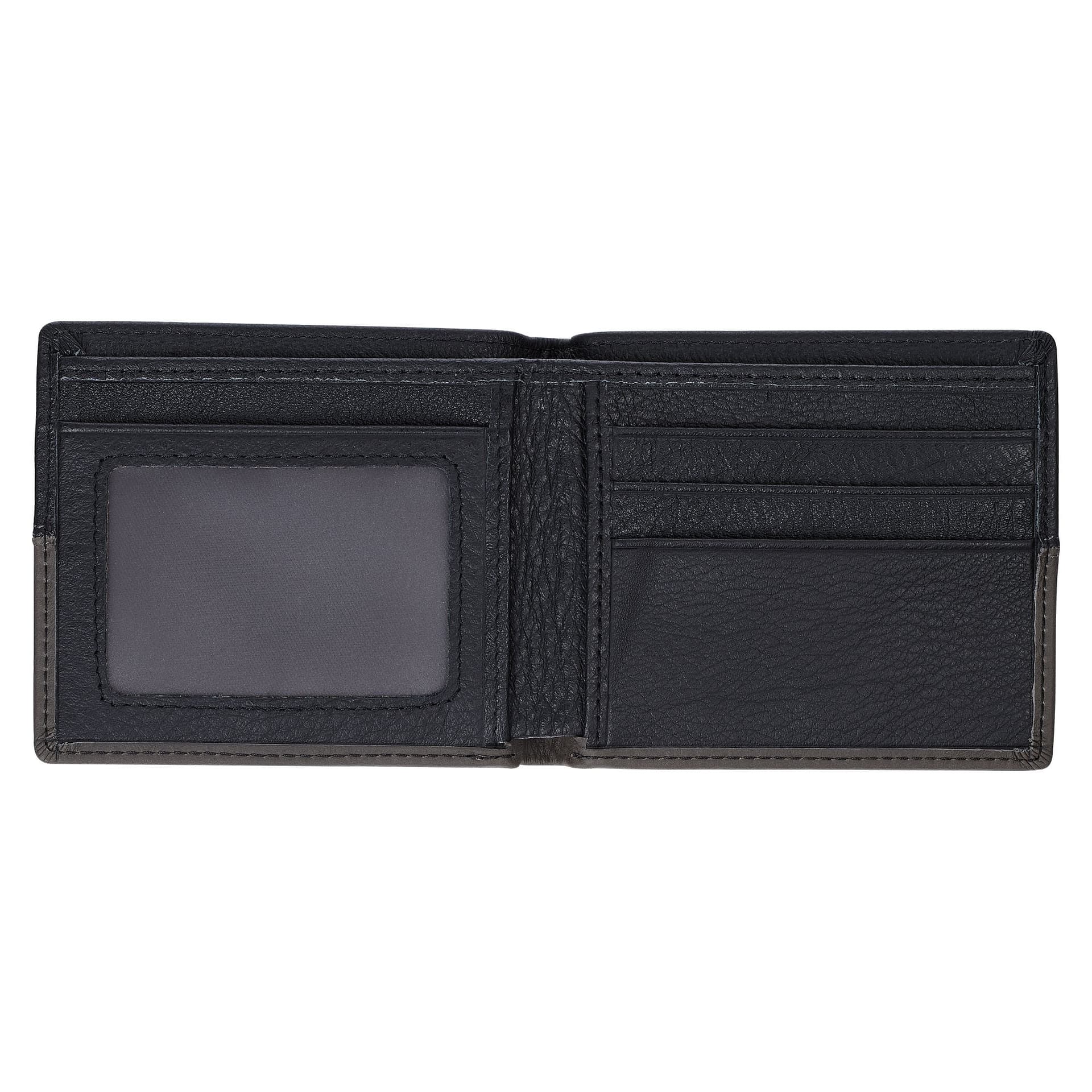 Wallet Leather Two-tone Walk by Faith 2 Cor 5:7 - 4