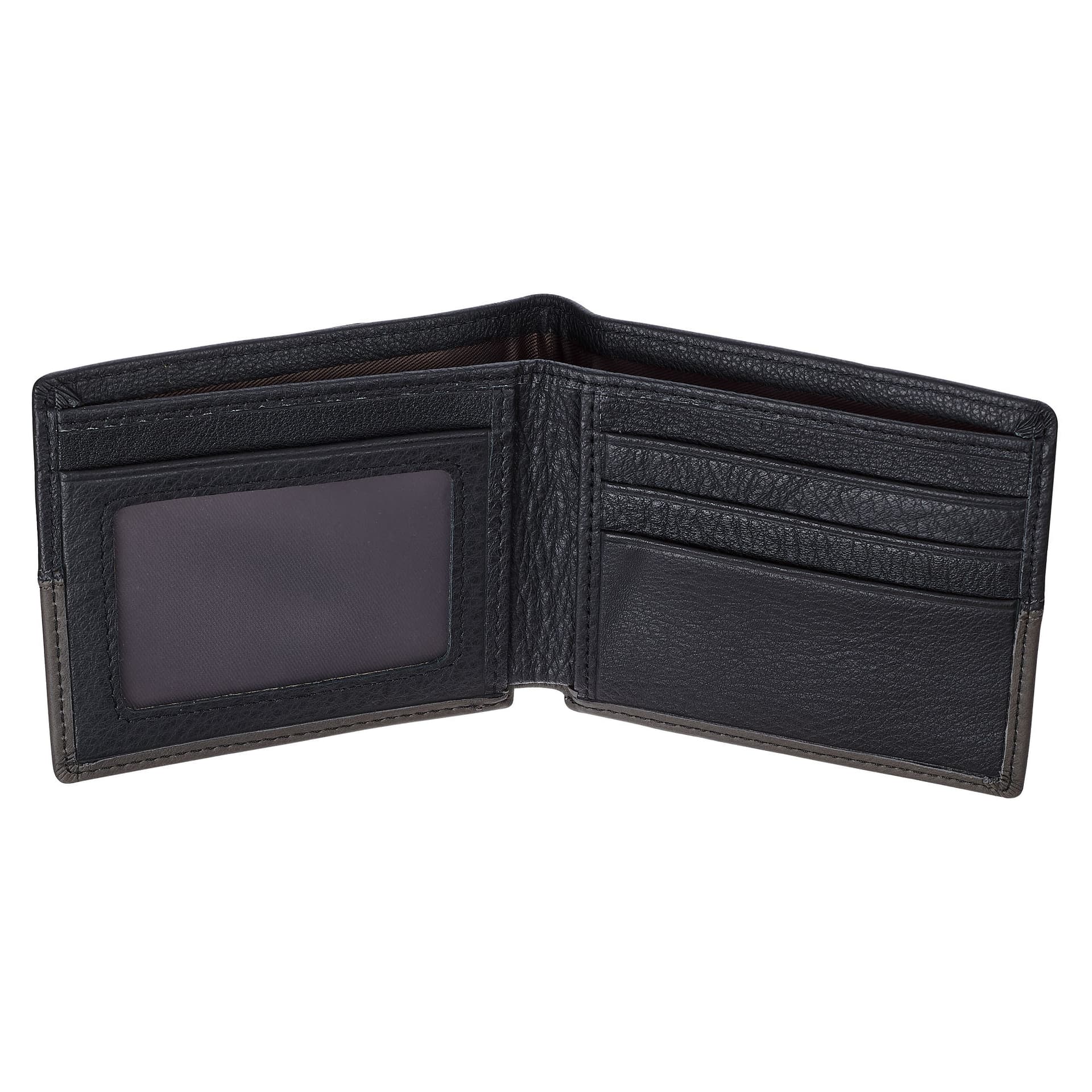 Wallet Leather Two-tone Walk by Faith 2 Cor 5:7 - 5