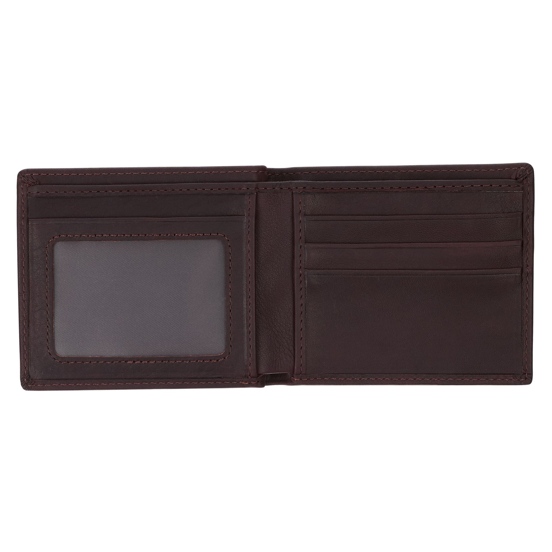 Wallet Leather Brown Trust in the Lord Prov 3:5 - 4