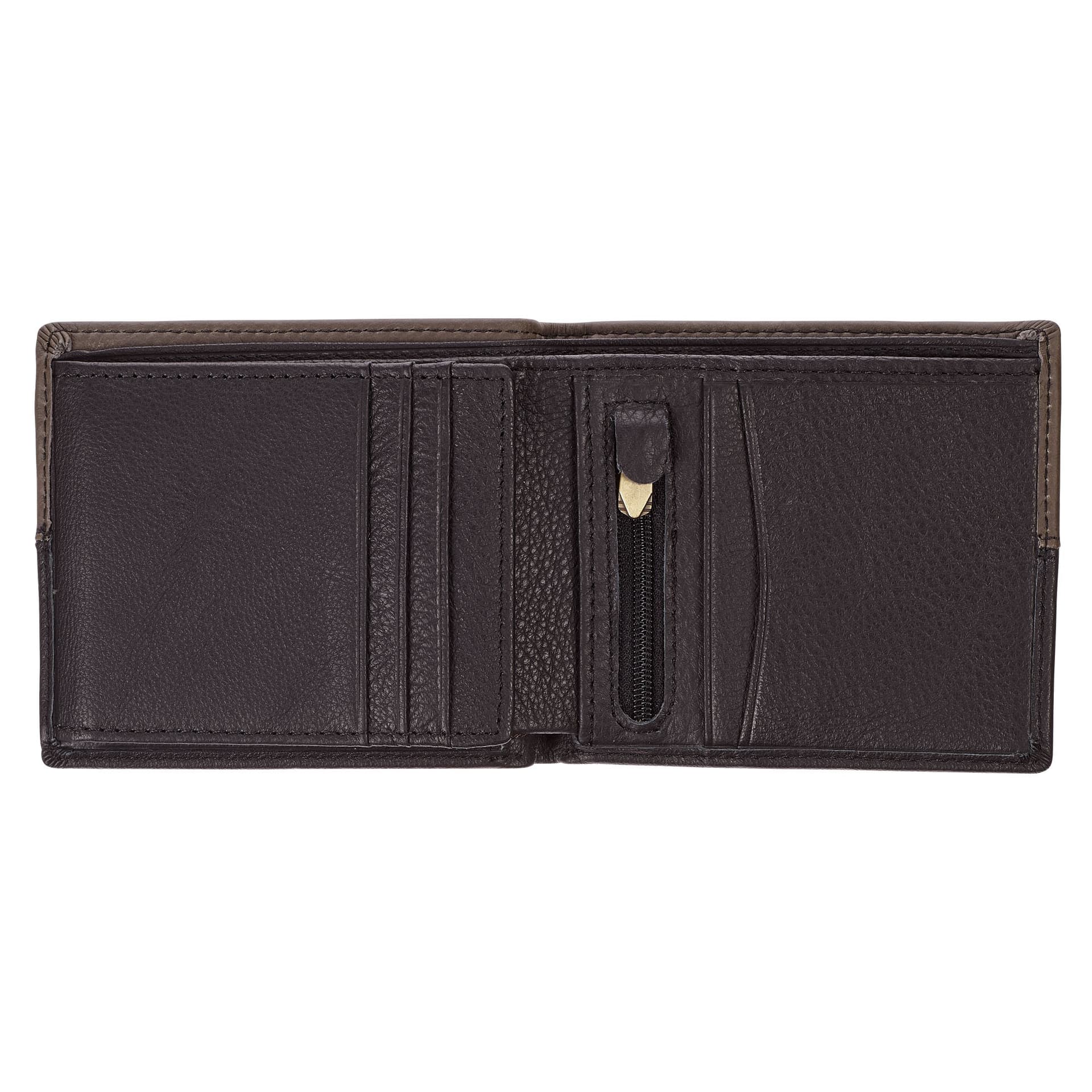 WALLET LEATHER BLACK LION BE STRONG JOSH 1:9 - 4