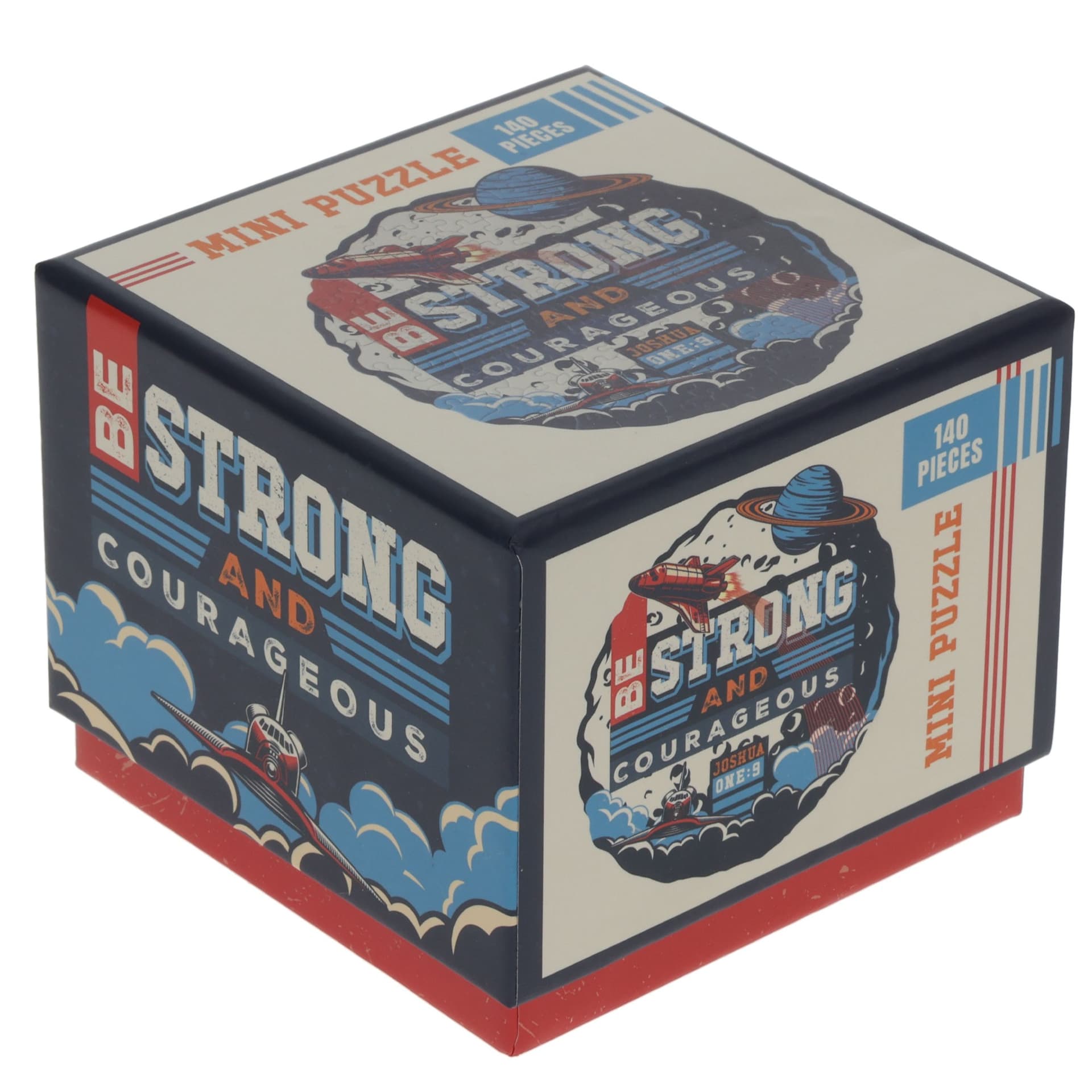 Puzzle 140 pc Be Strong and Courageous Josh 1:9 - 2