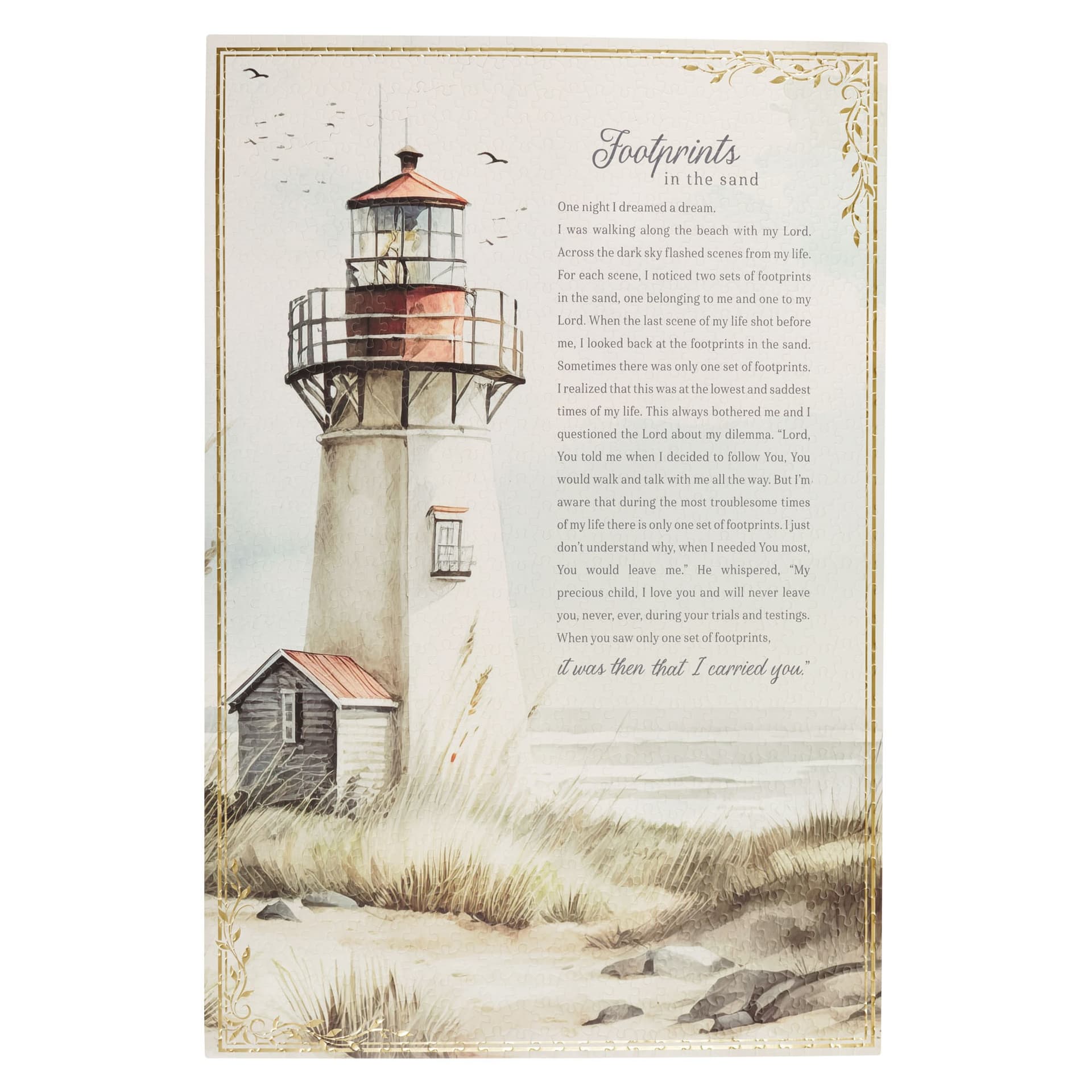 Puzzle 1000 pc Lighthouse Footprints - 1