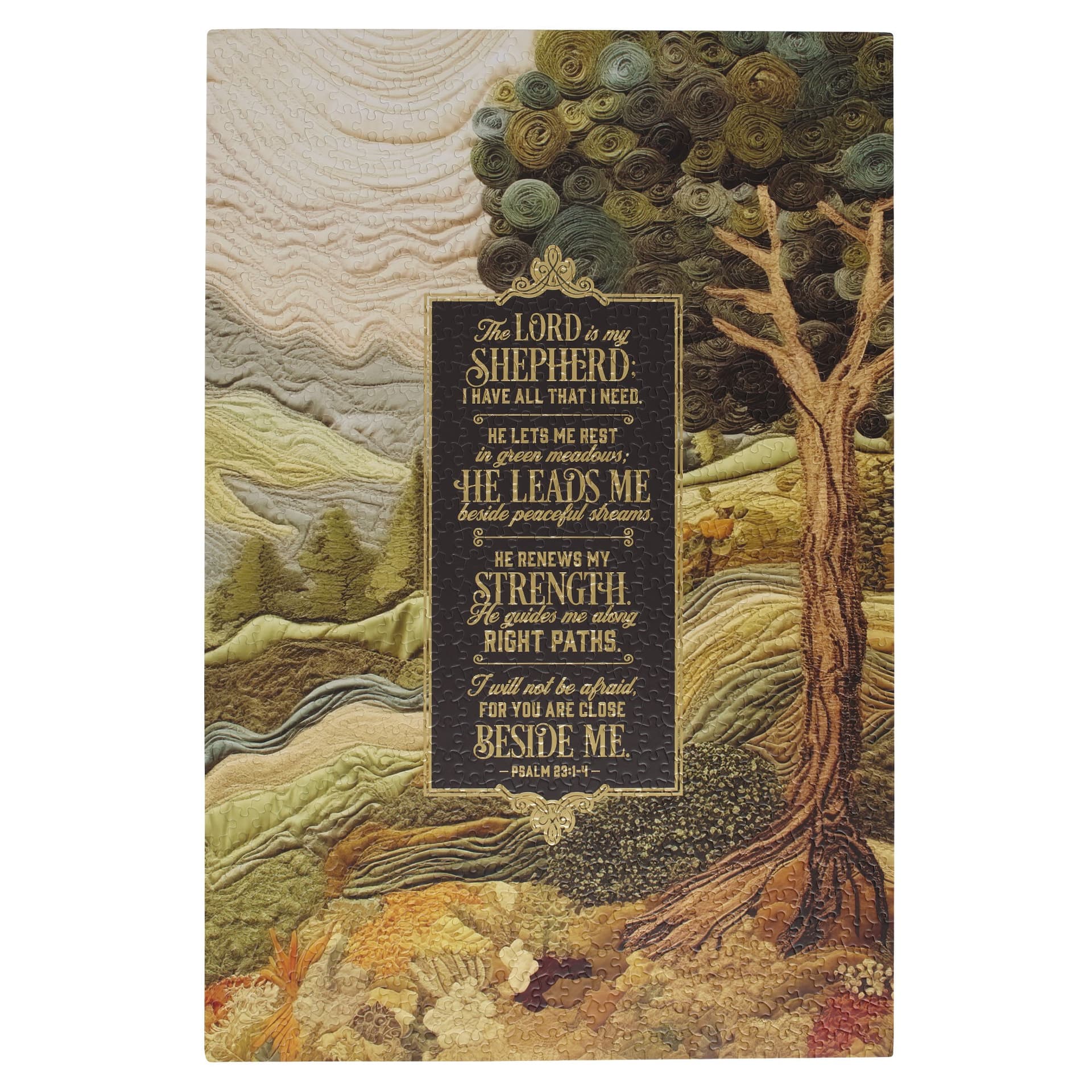 Puzzle 1000 pc The Lord is my Shepherd Ps 23 - 1