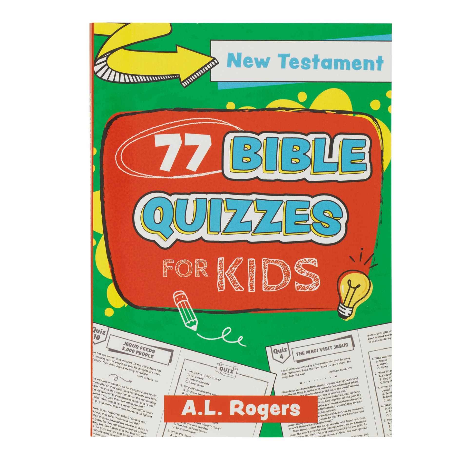 77 Bible Quizzes for Kids New Testament - 1