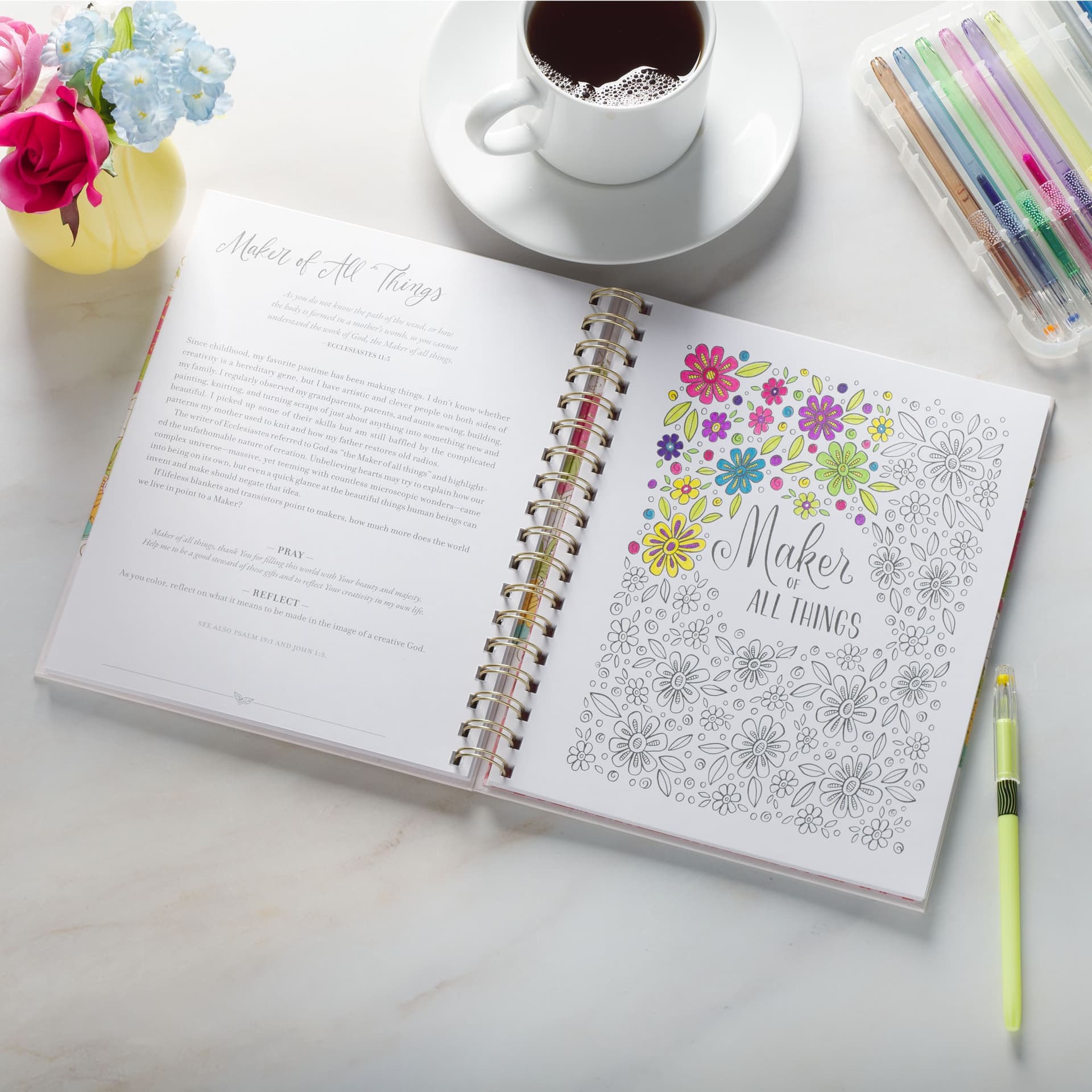 Coloring Devotional Names of God Wirebound - 5